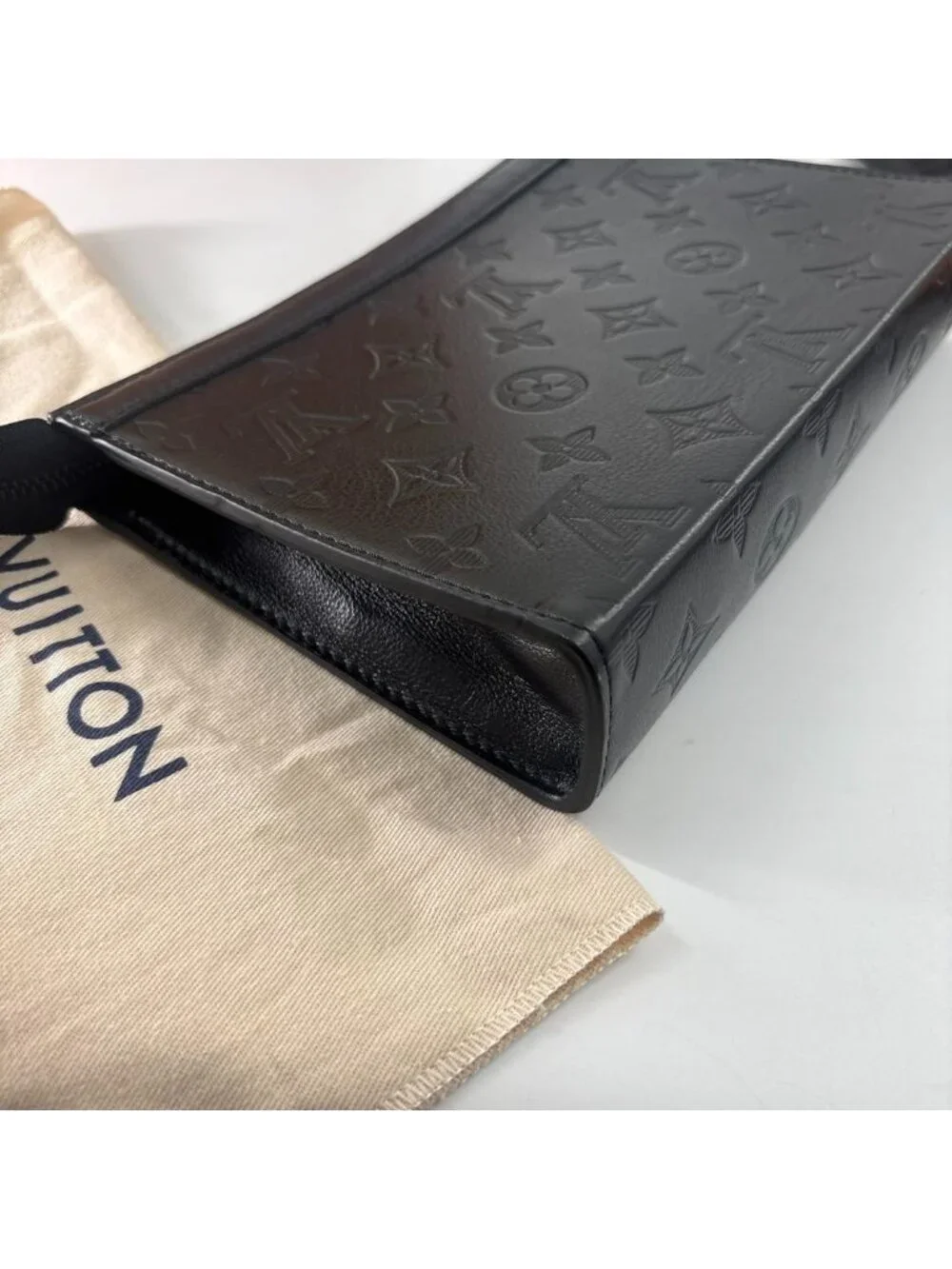 Louis Vuitton Monogram Shadow Gaston Shoulder Bag